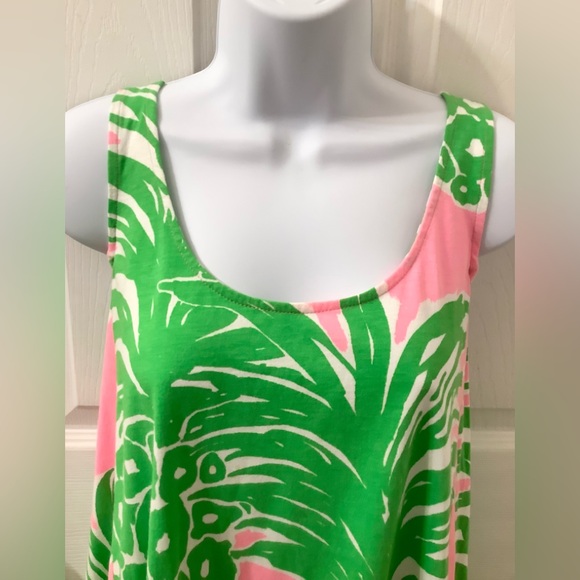 EUC Lilly Pulitzer Monterrey Dress Pink Pout Flamenco - L - Picture 6 of 10